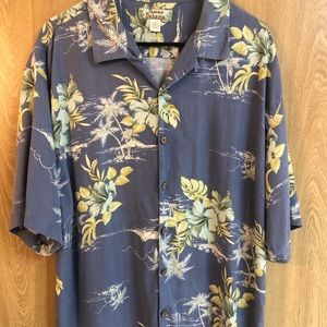 Tommy Bahama Floral Beach shirt Mens XL